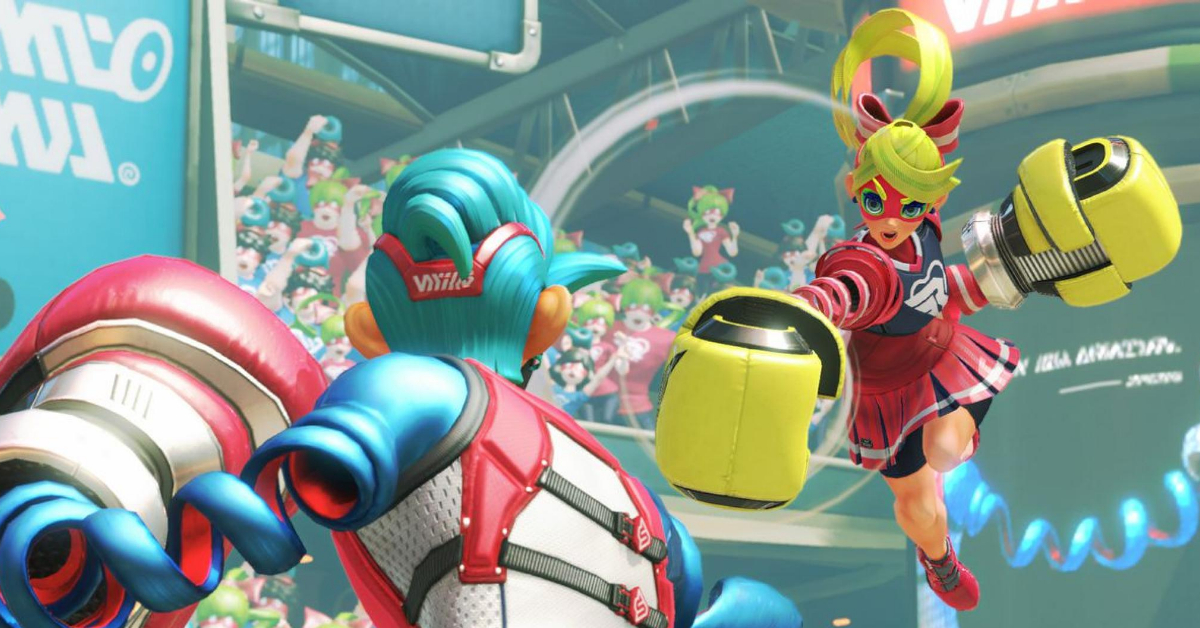 ARMS is one of the best active games on Nintendo Switch. 