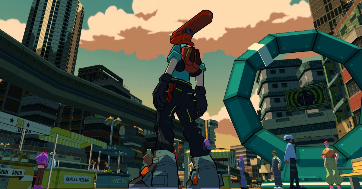 Bomb Rush Cyberfunk is one of the best game alternatives to Jet Set Radio. 