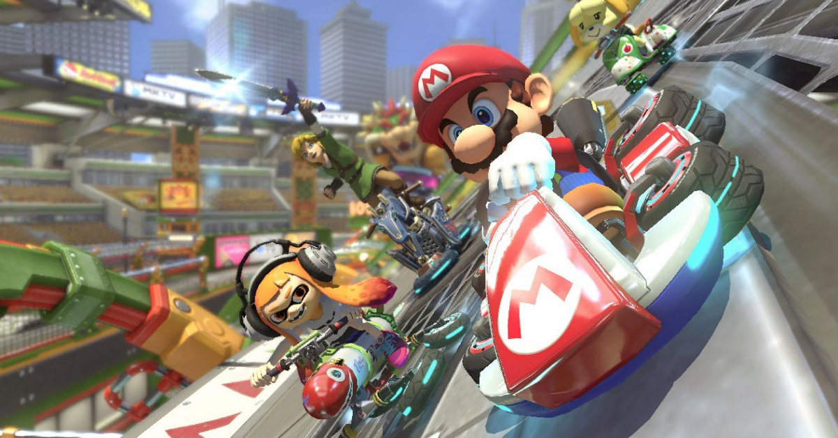 Mario Kart 8 Deluxe is one of the top Nintendo Switch games for couples.