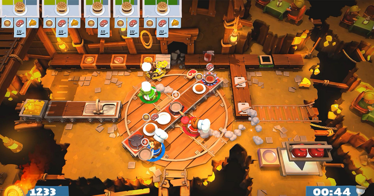 Overcooked 2 is one of the best Nintendo Switch games for couples. 