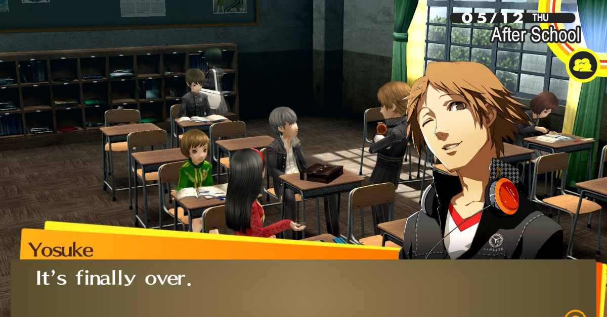 Persona 4 Golden is one of the top Persona games of all time. 