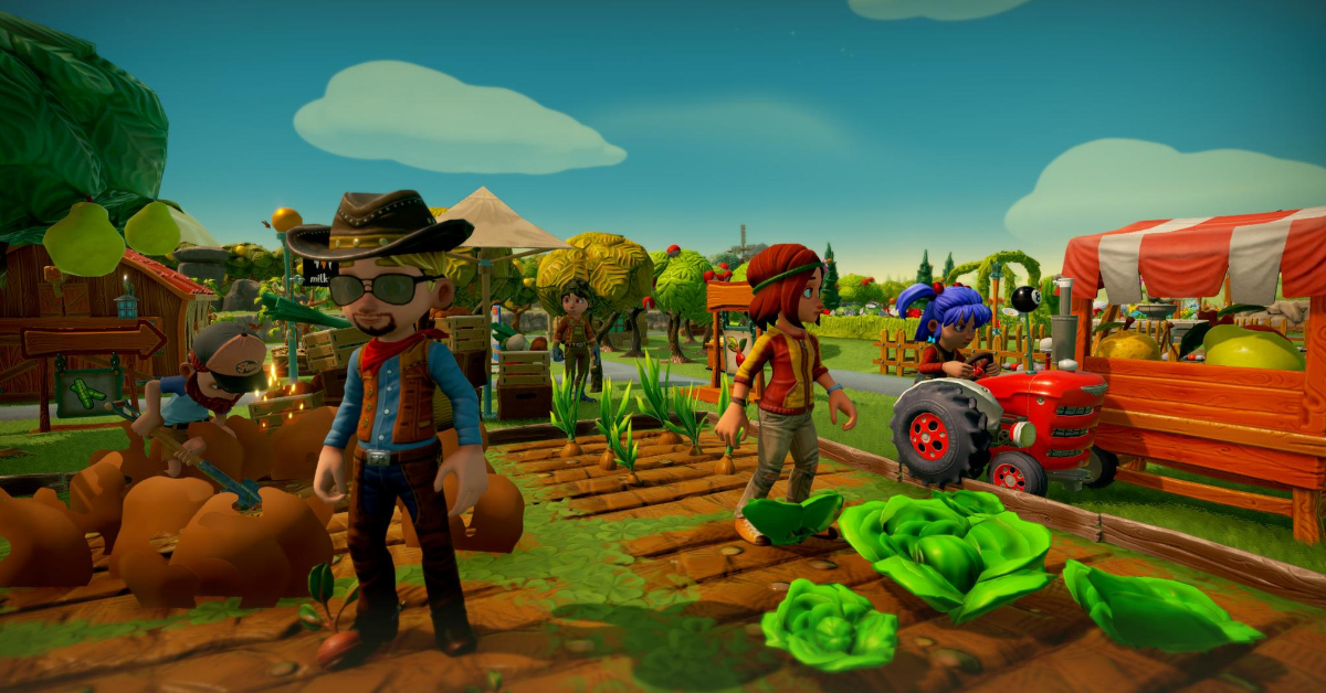 Farm Together is one of the top life simulation games compatible with Steam Deck. 