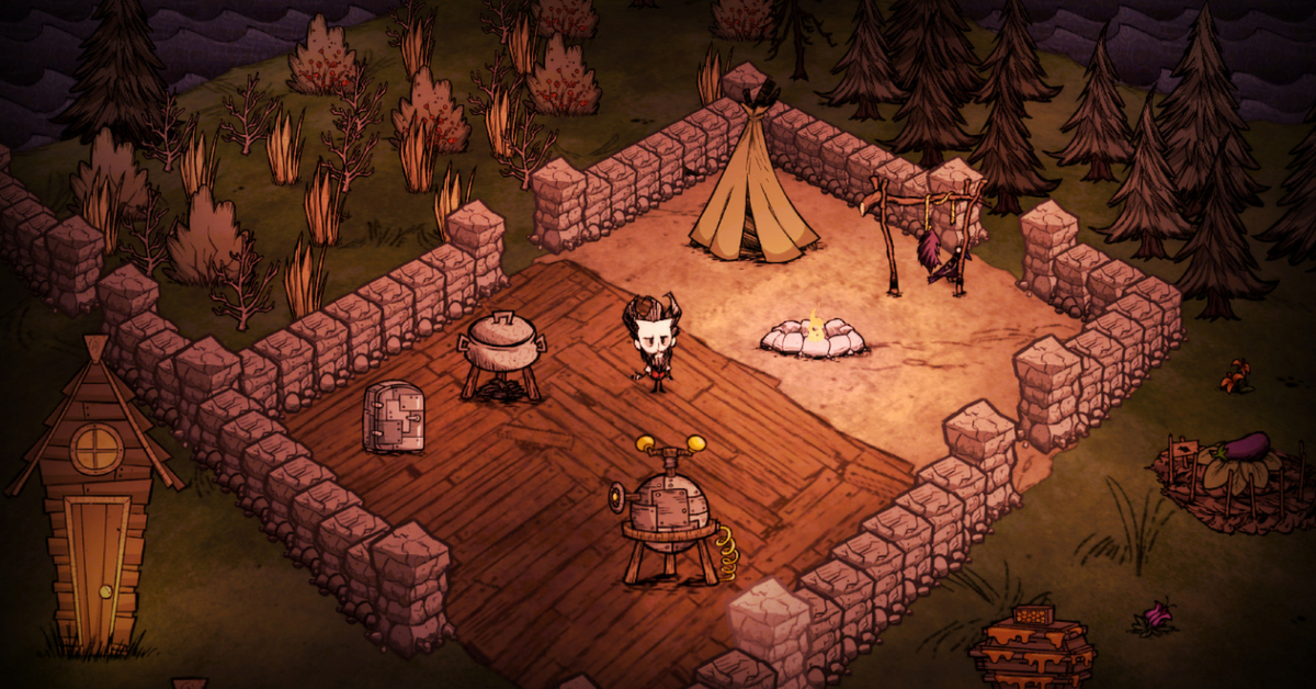 Don't Starve Together is one of the best games to play with your girlfriend.