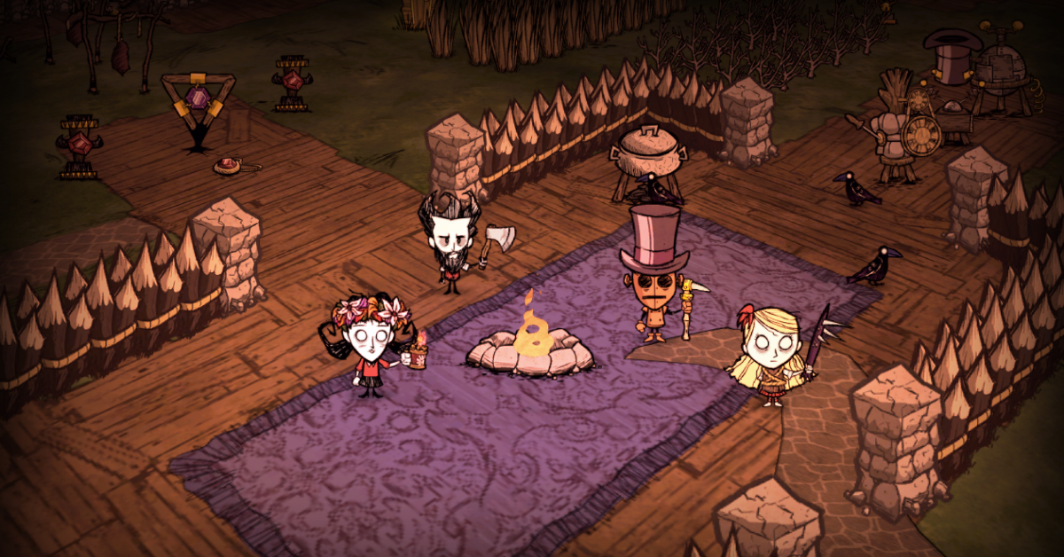 Don't Starve Together is one of the best games to meet people virtually on Steam. 