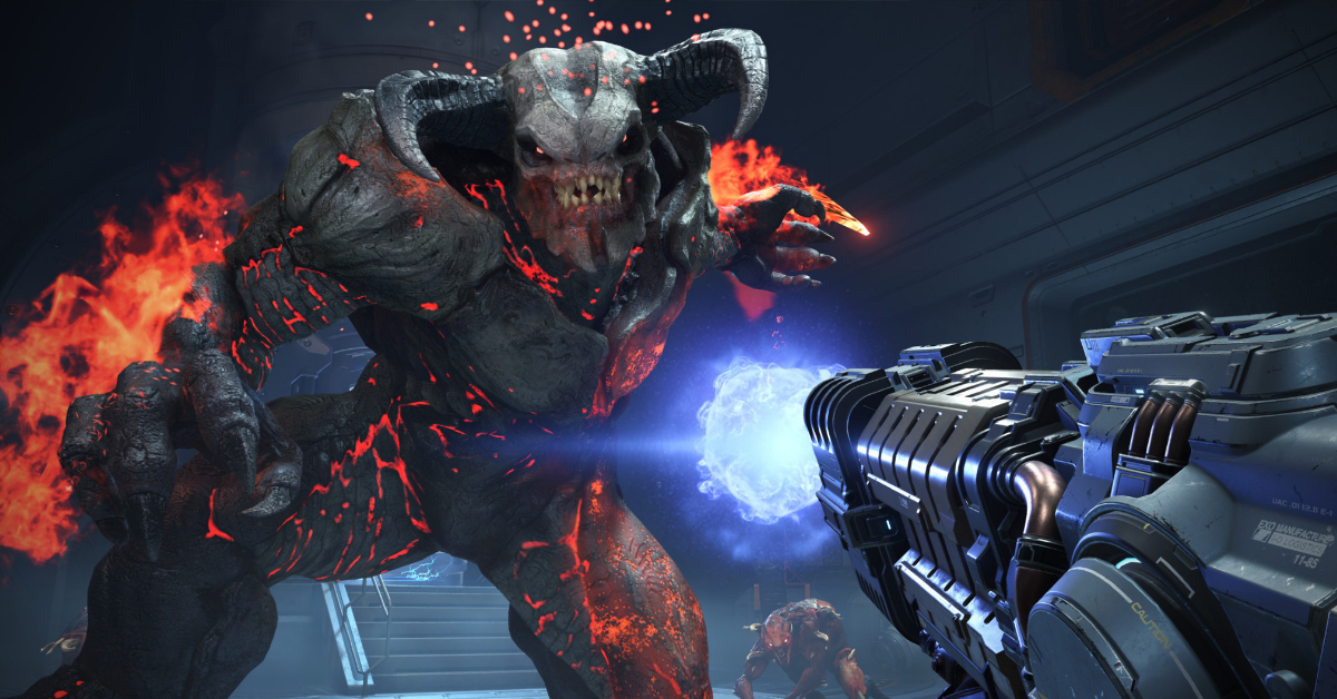 DOOM Eternal is one of the top FPS games to try on PC. 