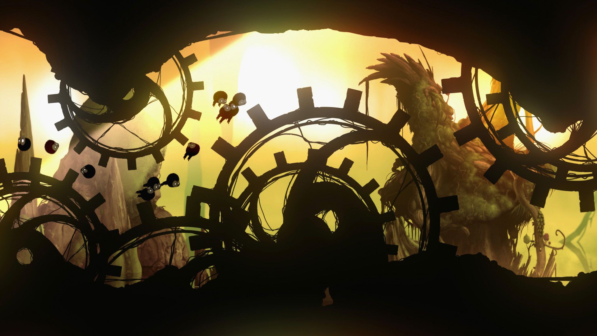 BADLAND is one of the best offline games for 3 players.